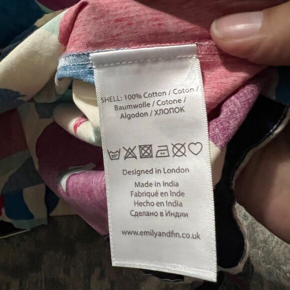 ModCloth x emilyandfin Floral Skirt xs - Picture 9 of 10